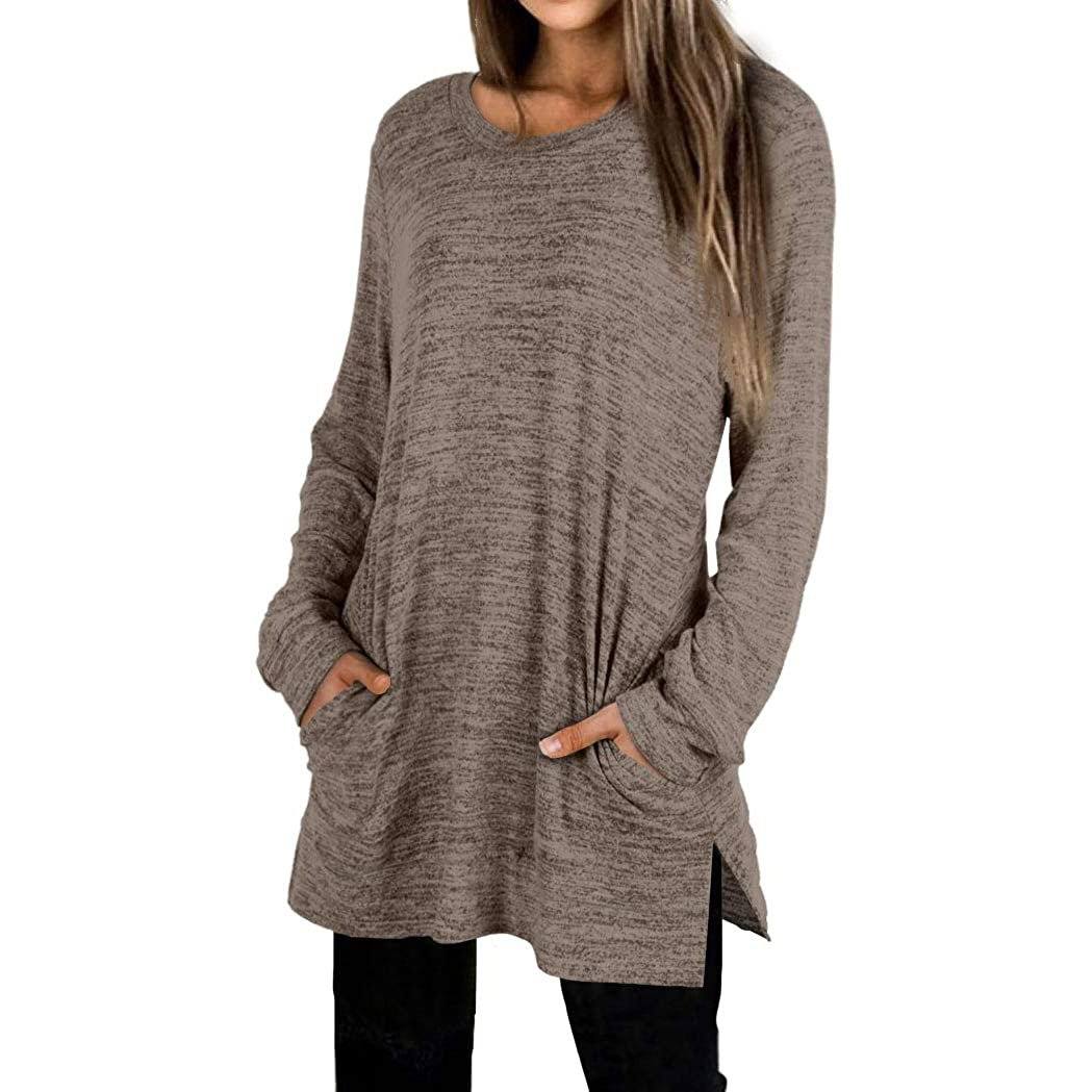 Women's Casual Sweatshirts Long Sleeve Oversized Shirt