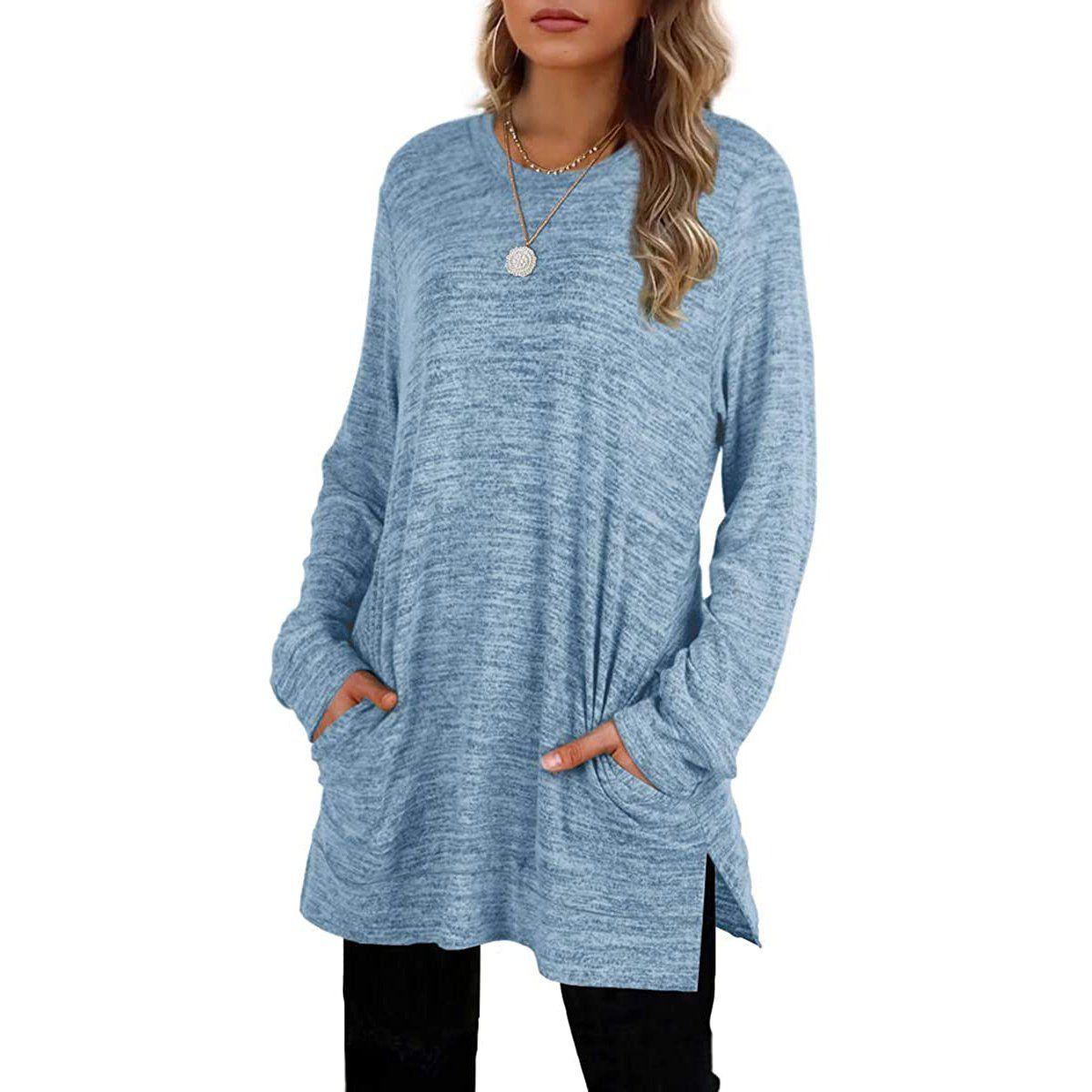 Women's Casual Sweatshirts Long Sleeve Oversized Shirt