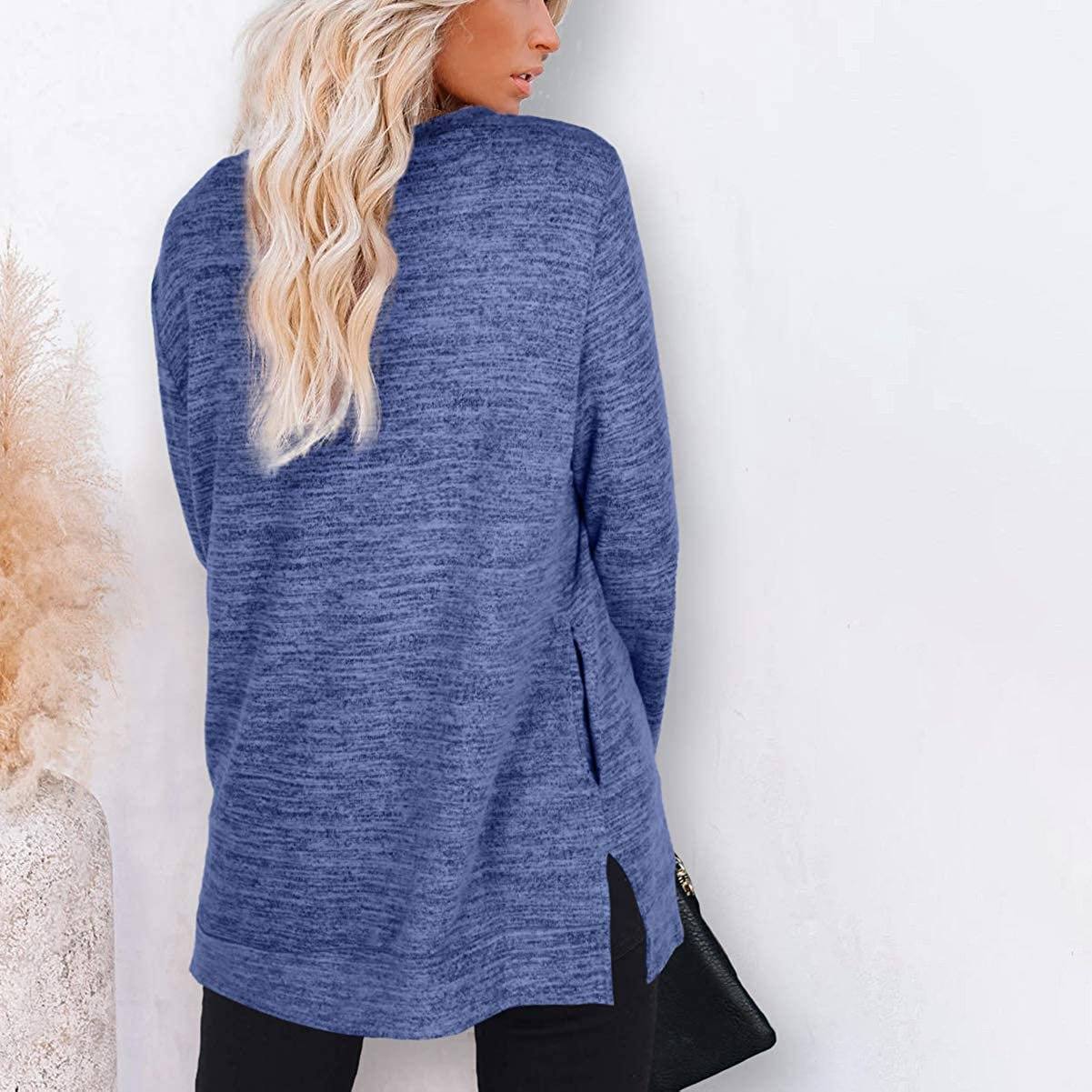 Women's Casual Sweatshirts Long Sleeve Oversized Shirt