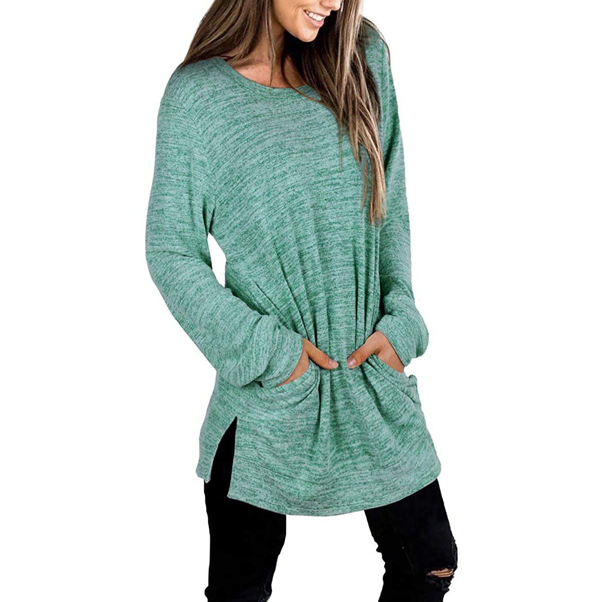 Women's Casual Sweatshirts Long Sleeve Oversized Shirt