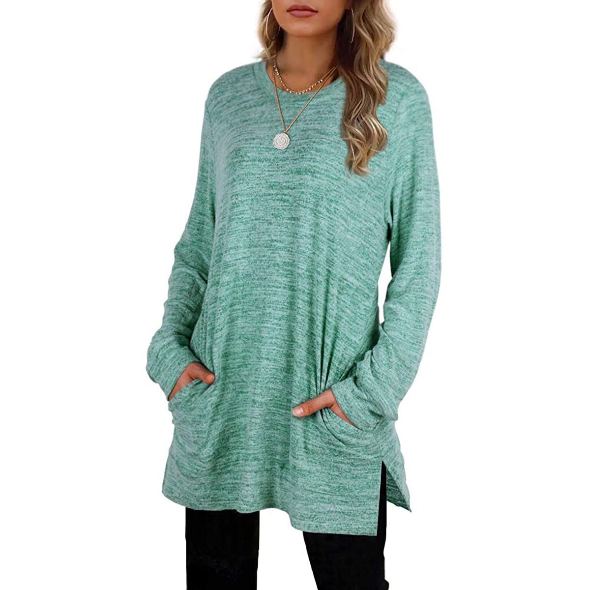 Women's Casual Sweatshirts Long Sleeve Oversized Shirt