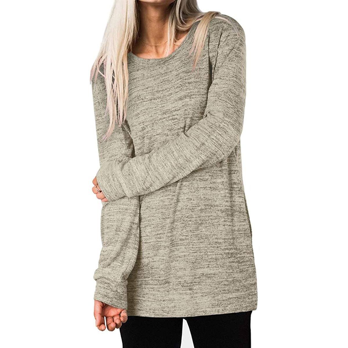 Women's Casual Sweatshirts Long Sleeve Oversized Shirt