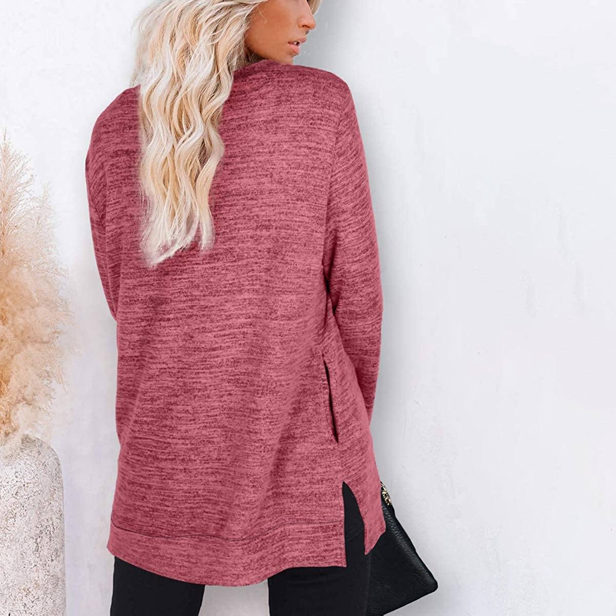 Women's Casual Sweatshirts Long Sleeve Oversized Shirt