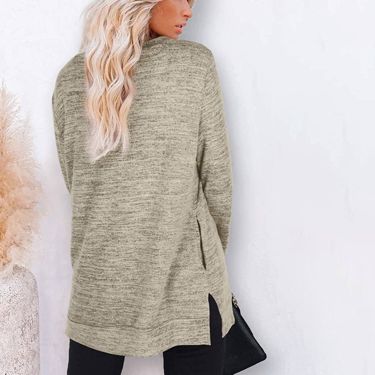 Women's Casual Sweatshirts Long Sleeve Oversized Shirt