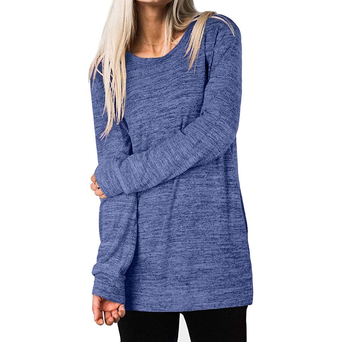 Women's Casual Sweatshirts Long Sleeve Oversized Shirt