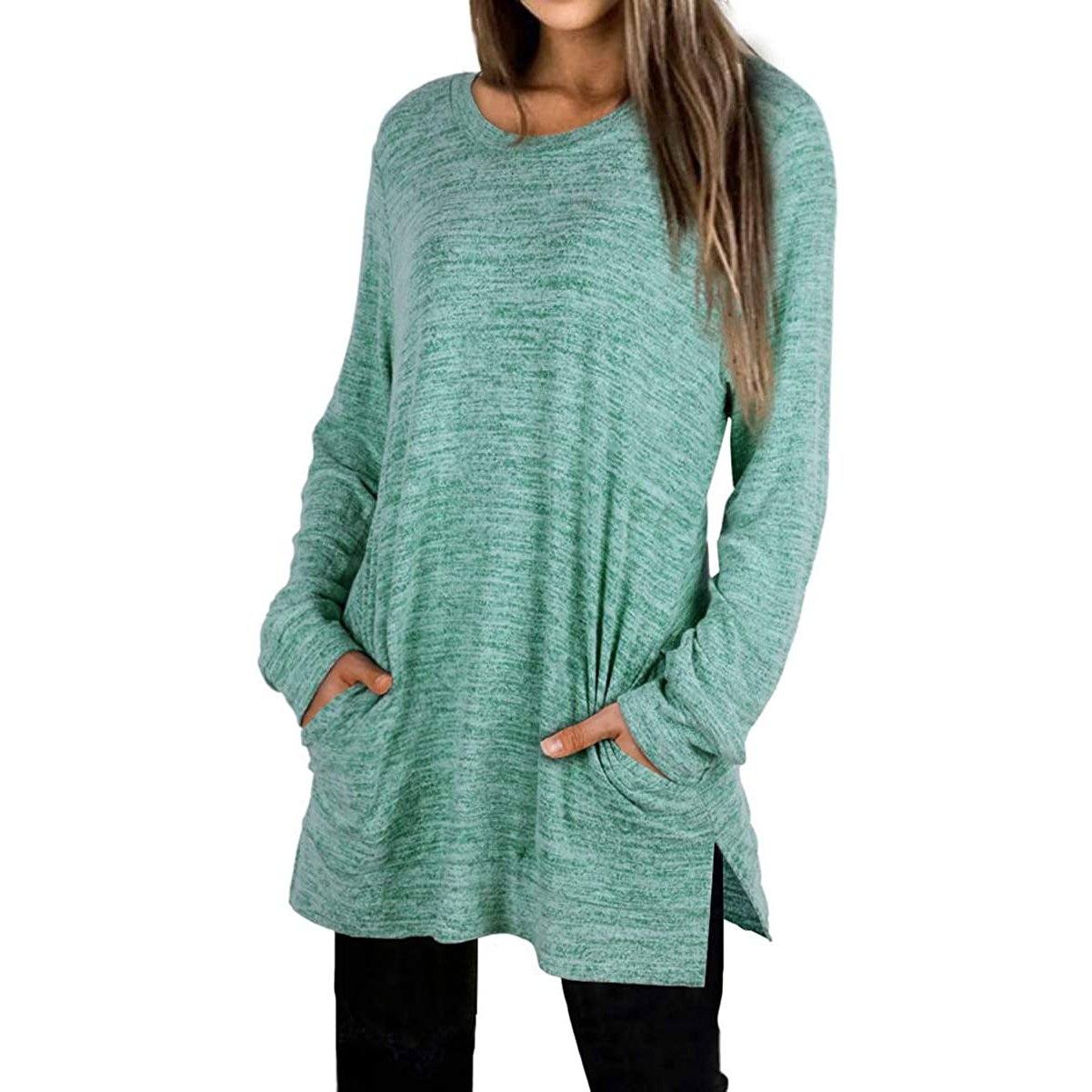 Women's Casual Sweatshirts Long Sleeve Oversized Shirt