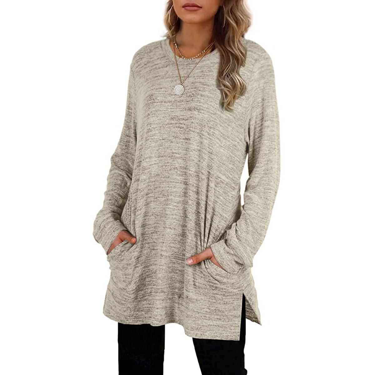 Women's Casual Sweatshirts Long Sleeve Oversized Shirt