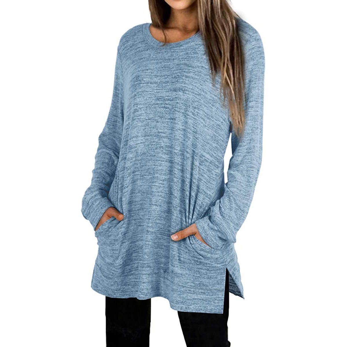 Women's Casual Sweatshirts Long Sleeve Oversized Shirt