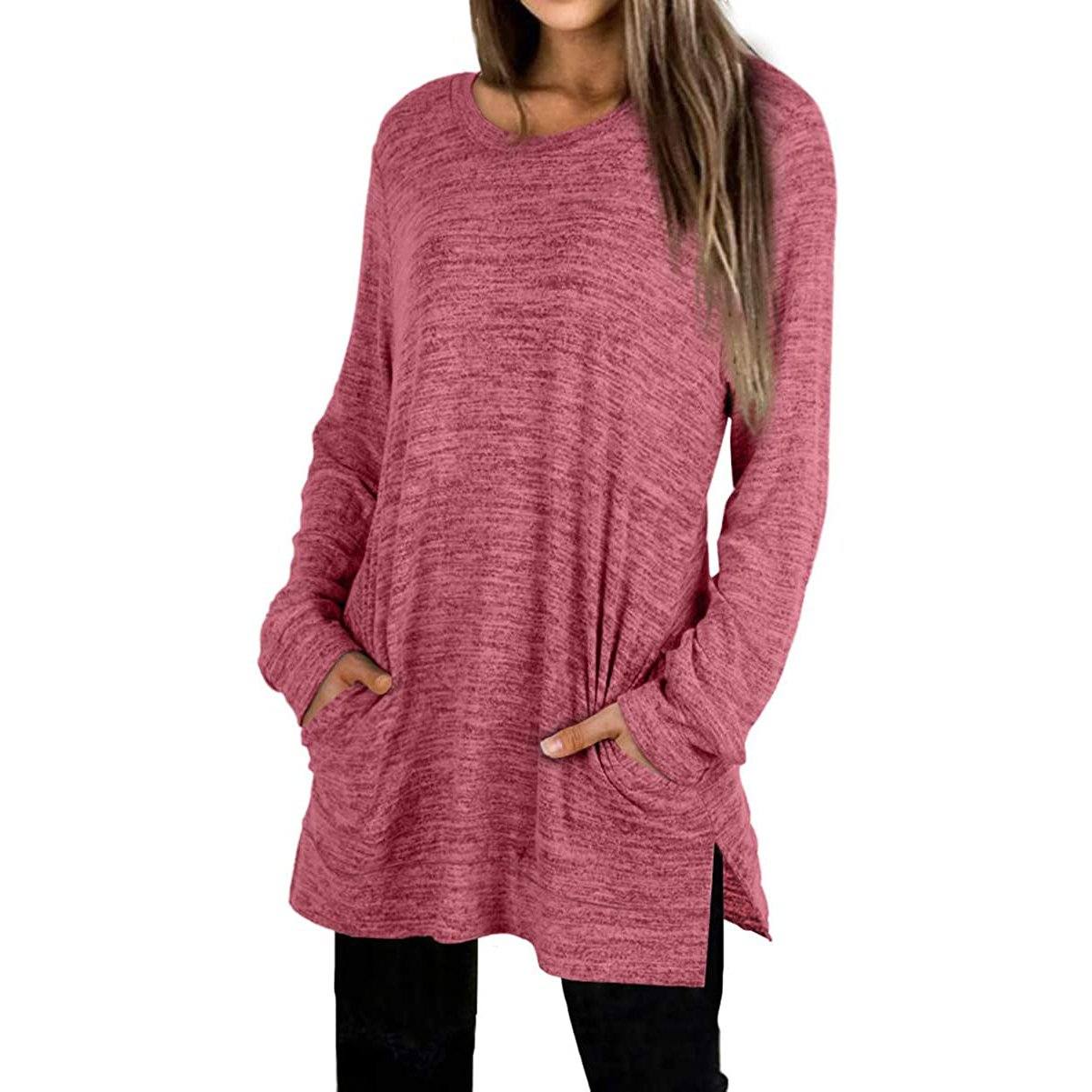 Women's Casual Sweatshirts Long Sleeve Oversized Shirt