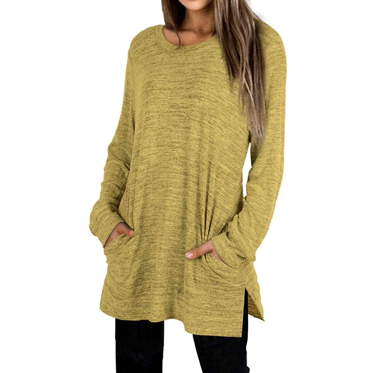Women's Casual Sweatshirts Long Sleeve Oversized Shirt